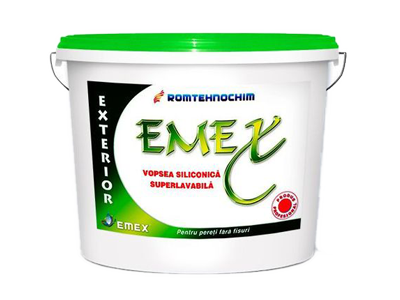 Vopsea Lavabila Siliconica de Exterior - marca “EMEX”